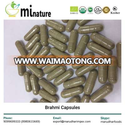 Brahmi Capsules for Improves Brain & Nervous System